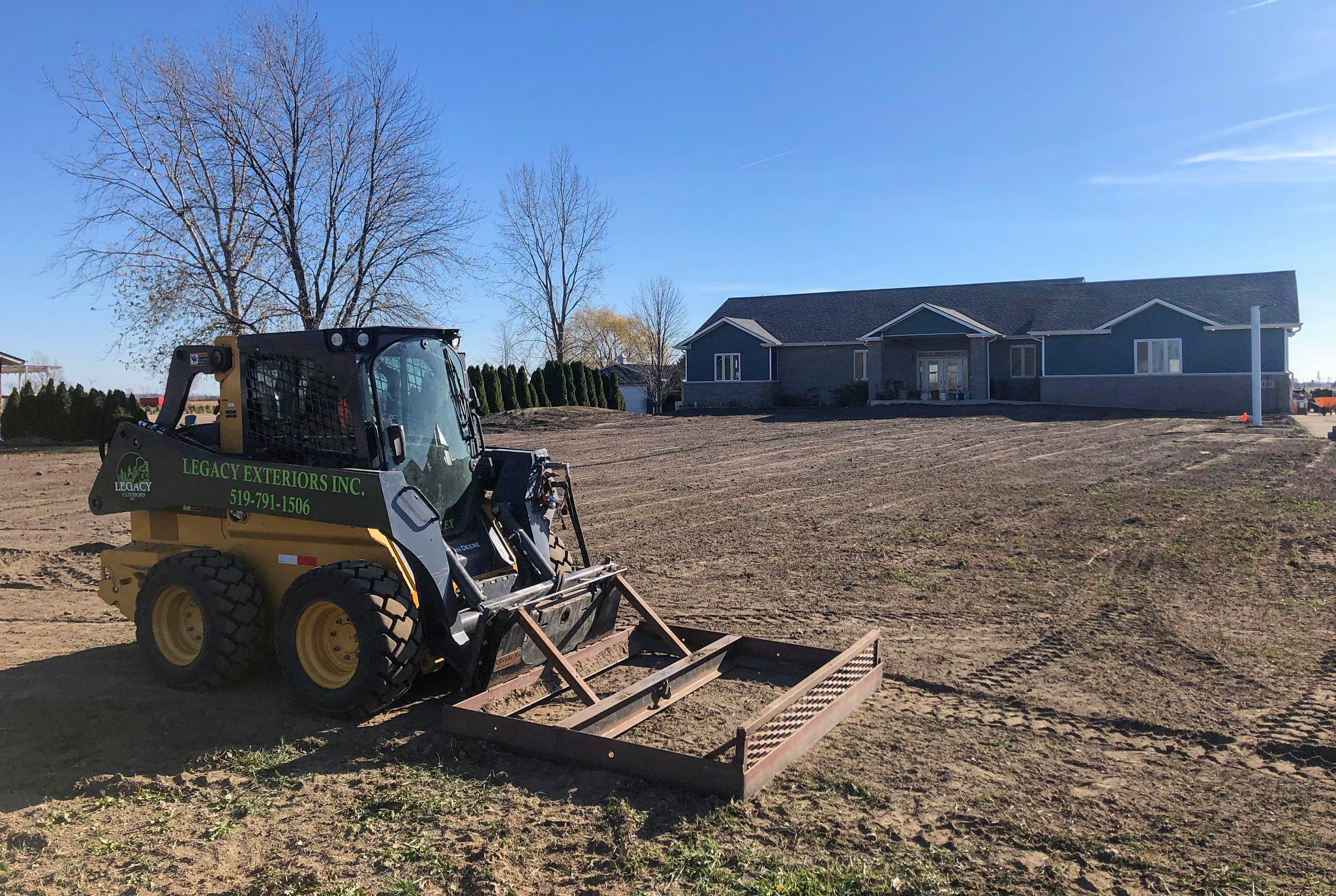 Excavation services background